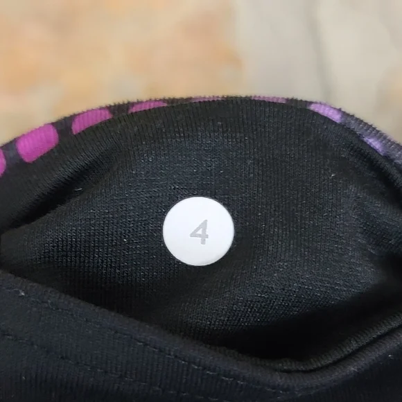 Lululemon 4 Cosmic Dot Wunder Under Pants III Full On Luon - Picture 7 of 7